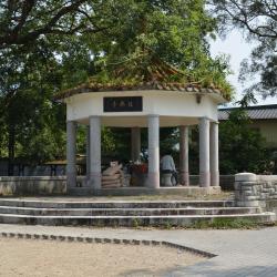 角板山公園內的復興亭，原為佐久間總督追懷紀念碑的所在位置