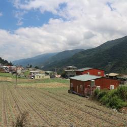 南山村下部落一景。