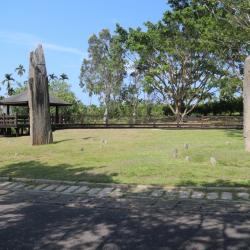 掃叭石柱遺址位於瑞穗鄉舞鶴村的舞鶴臺地上